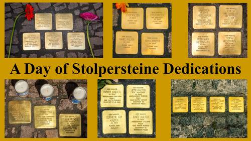 Banner Image for “A Day of Stolpersteine Dedications,”